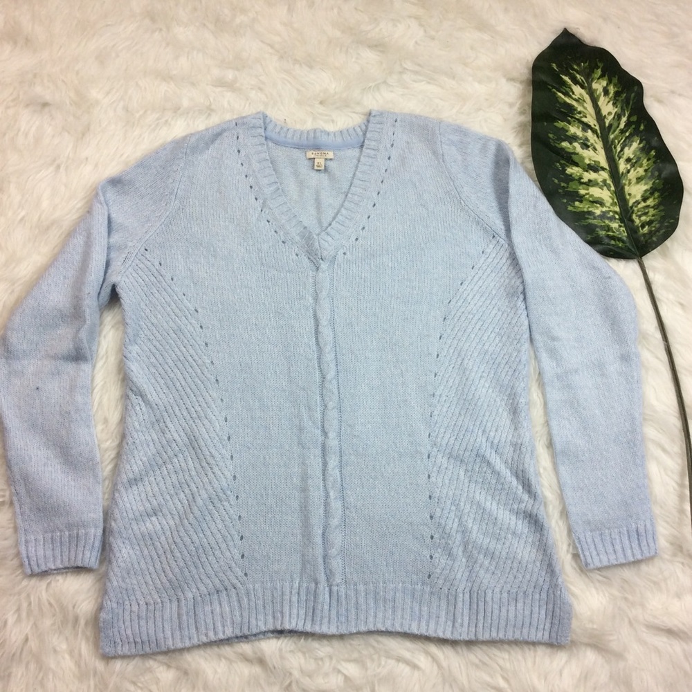 Sonoma Light Blue Sweater sz XL